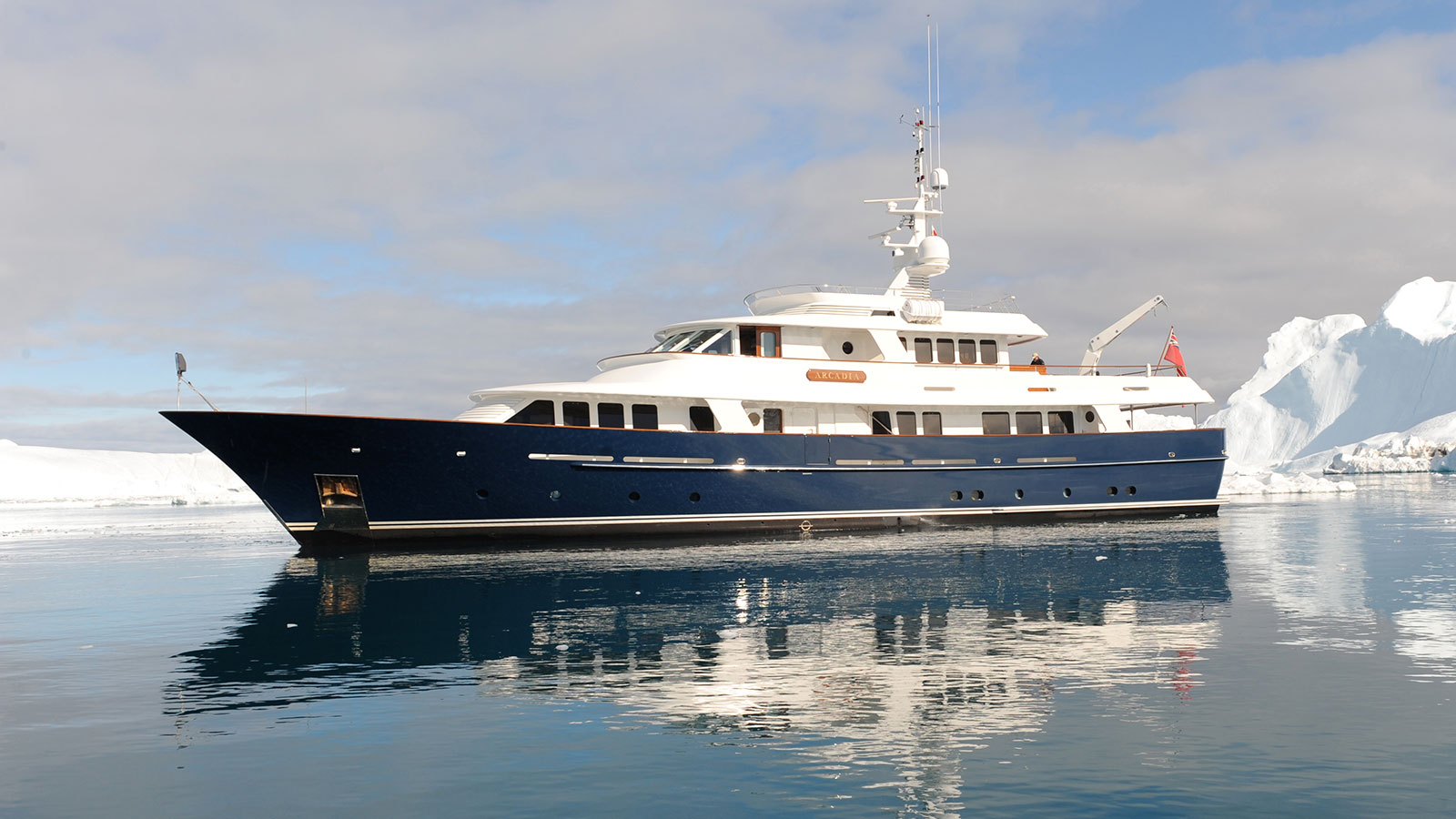 arcadia royal huisman iceberg profile