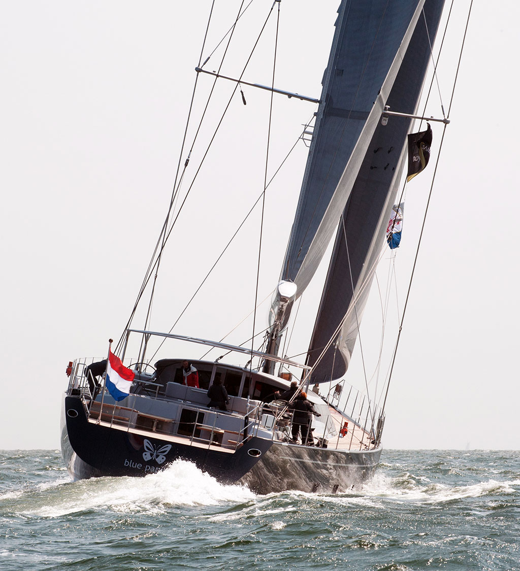 blue papillon sea eagle ravenger sailing 2